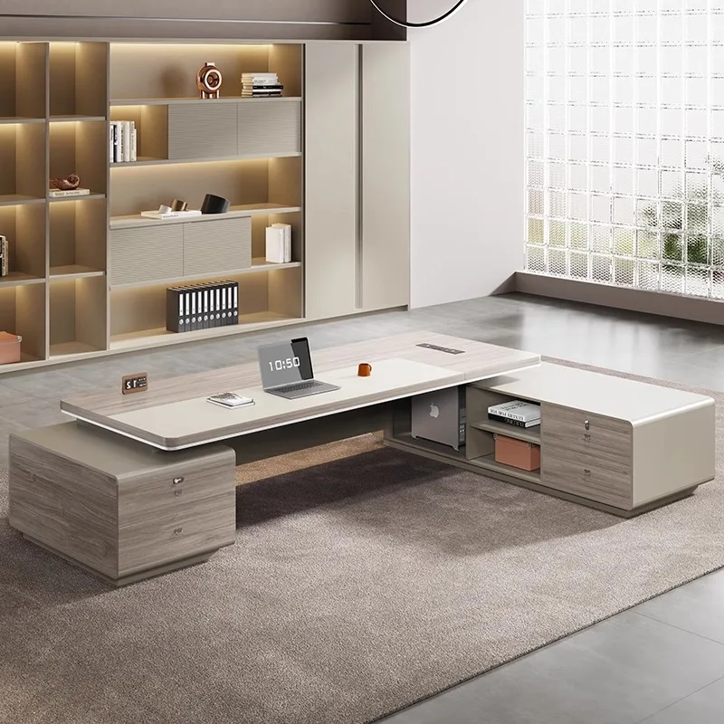 مؤتمر حديث كبير الحجم فاخر مصمم دراسة حامل مكتب مكتب رخيصة عالية الجودة مكتب مدير مكتب أثاث قابل للطي