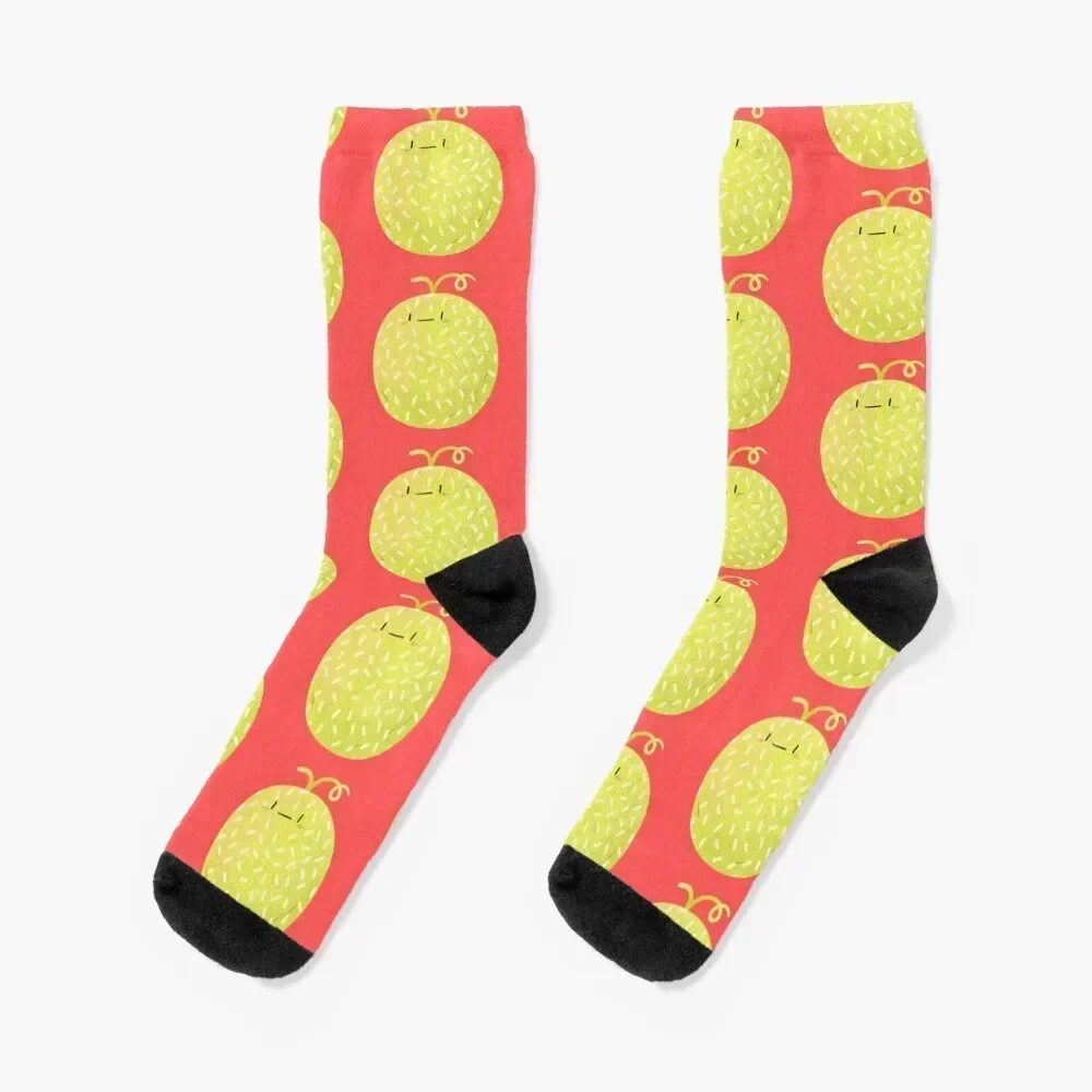 

Yubari melon Socks soccer anti-slip set bright garter Climbing Designer Man Socks Women's