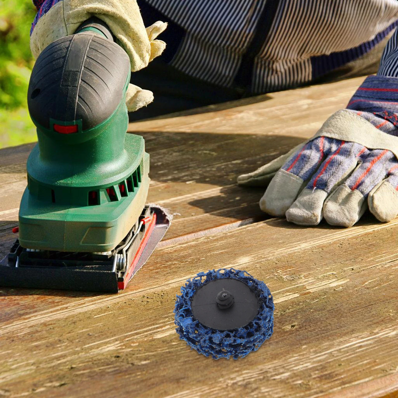 

1Set Torque Grinding Discs Strip Discs Rust Removal Paint Stripping Abrasive Wheel Grinding Disc Set for Die Grinder Drill