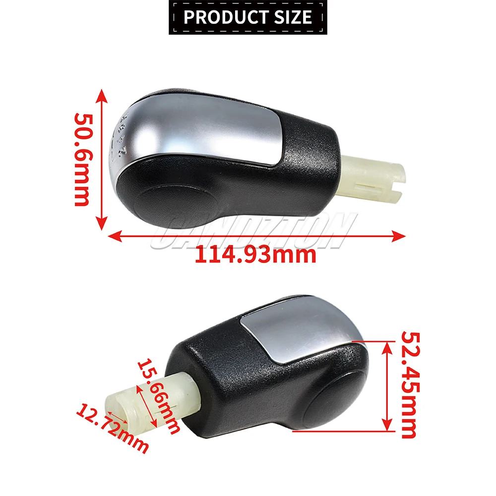 For Land Rover Freelander 2 L359 2006-2015 New 6-speed Gear Shift Knob Lever LR001199 Manual Transmission Handle Car Accessories