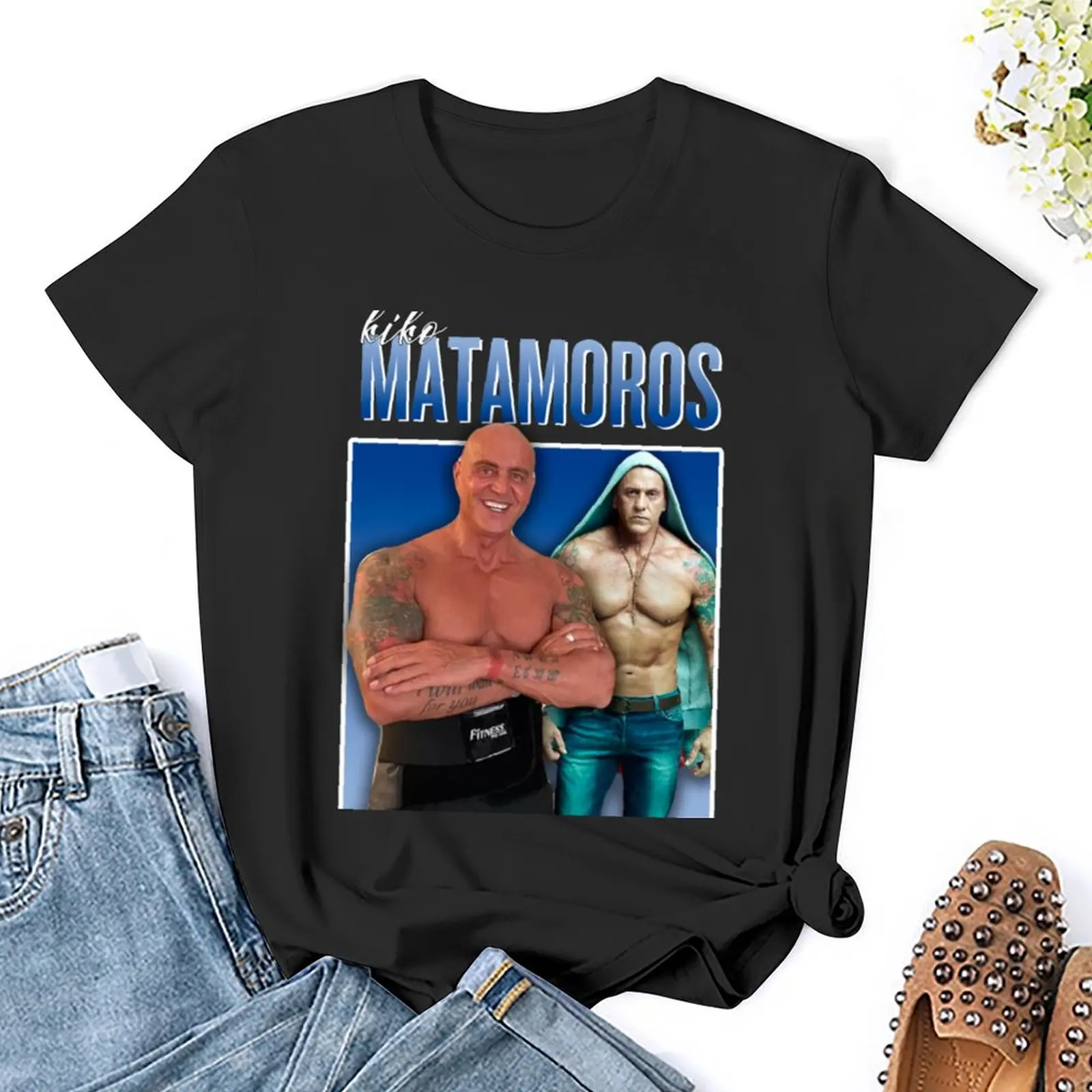 KIKO MATAMOROS-Camiseta con estampado animal para niña, ropa femenina, camisetas de verano