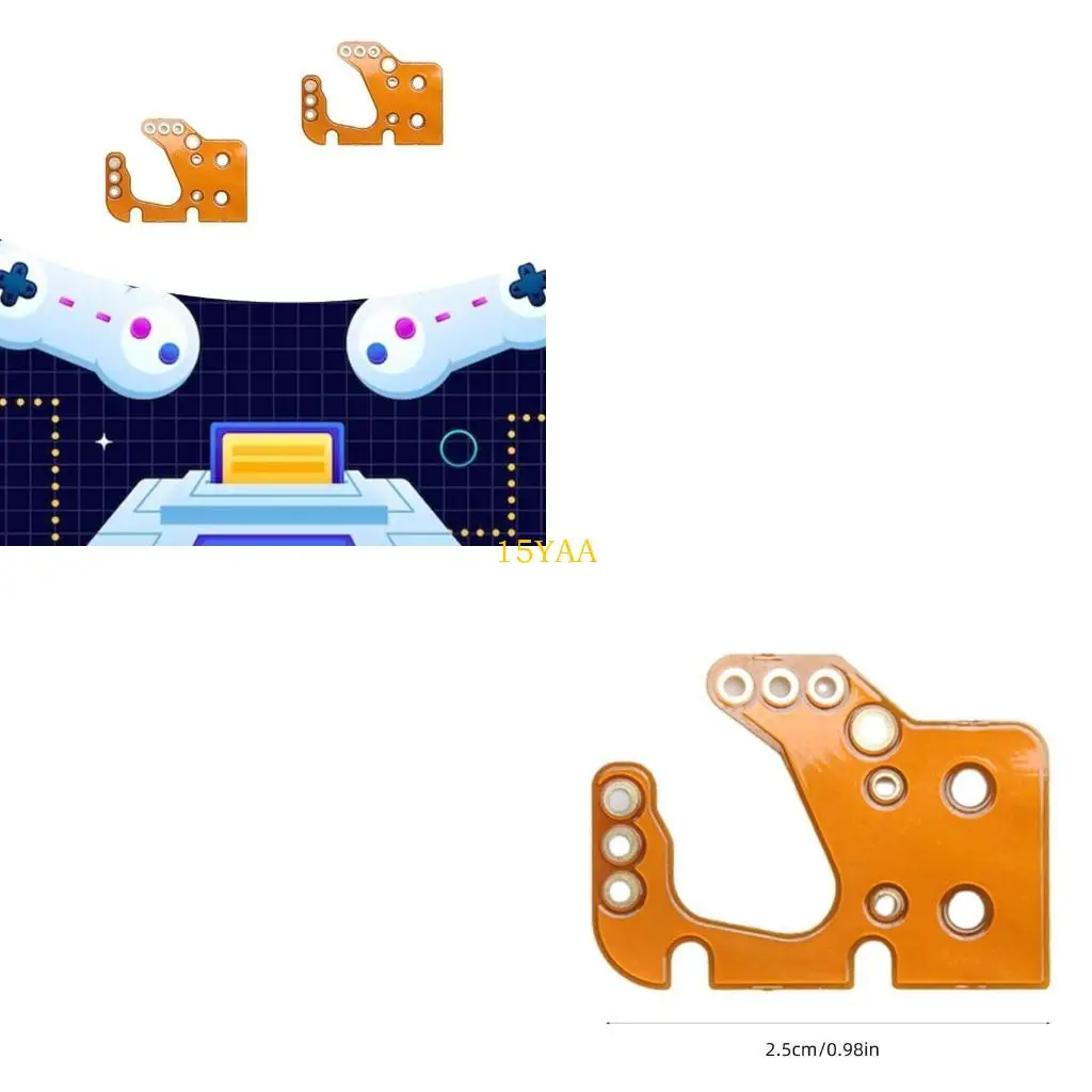 15YA 10pcs Accesorios juegos Controlador Analógico Drift Fix Module Joystick Reemplazo reemplazo FIJA DRIS