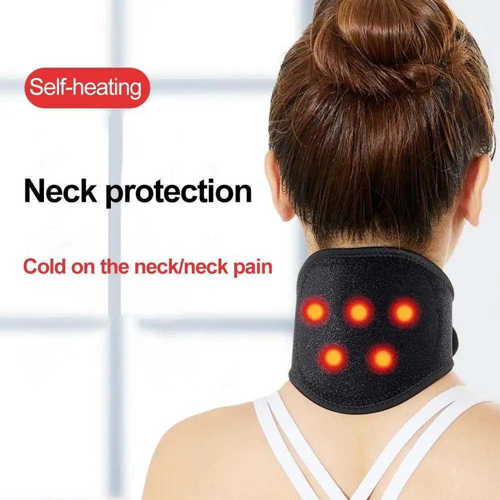 

Self-Heating Neck Warmer For Home Use Protects Cervical Spine Suitable For Both Men Women Features Large Magnet Cervical Support