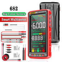 ANENG 682 VA Reverse Display Multimeter Ammeter Buzzer Teste Rechargeable Multimetry Multimeter Tester Electric Measuring Tools