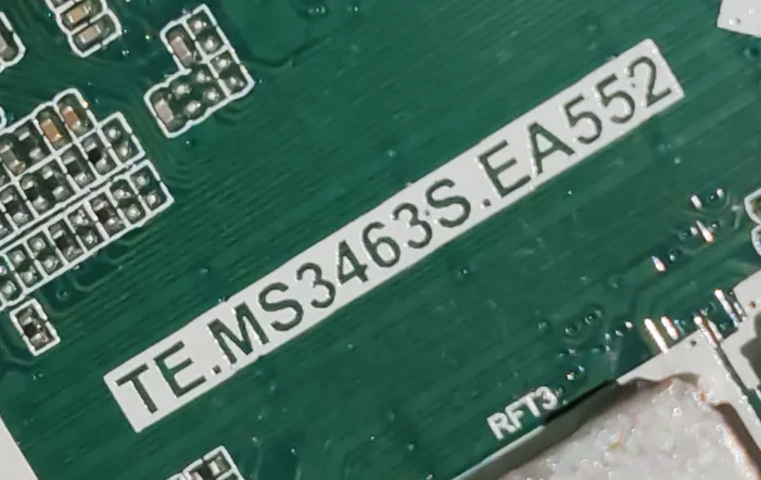 TE.MS3463S.EA552 LED  TV three in one TV motherboard, physical photo, tested