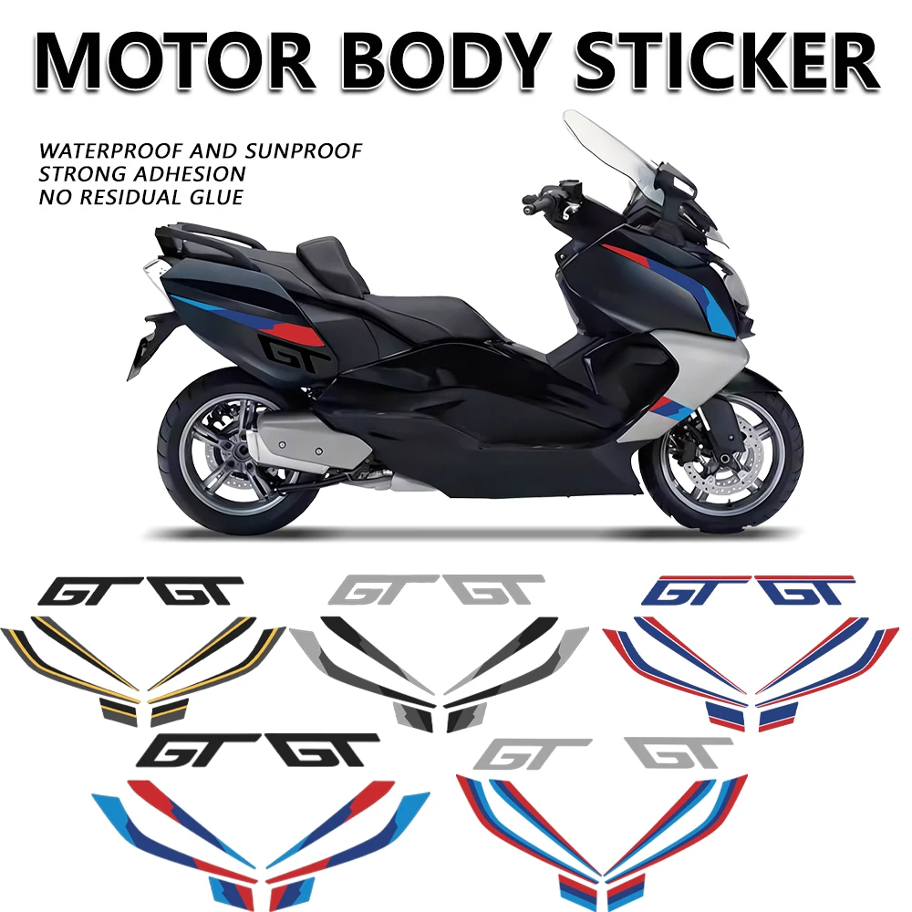 Motorcycle Stickers Waterproof Body Fairing Stickers Anti-Scratch Protection Decals Kit Fit For C 650GT C650GT C650 GT