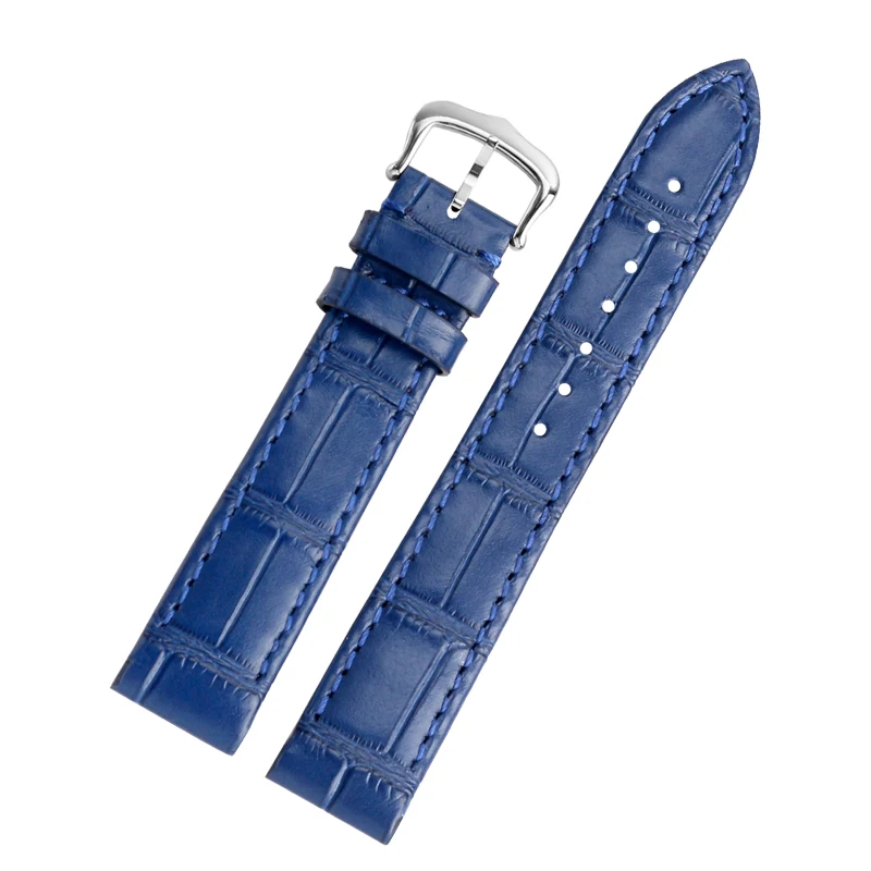 Special quick release strap for Cartier Santos Dumont series WSSA0022 W2SA0011 quick release cowhide buckle strap black 17.5mm