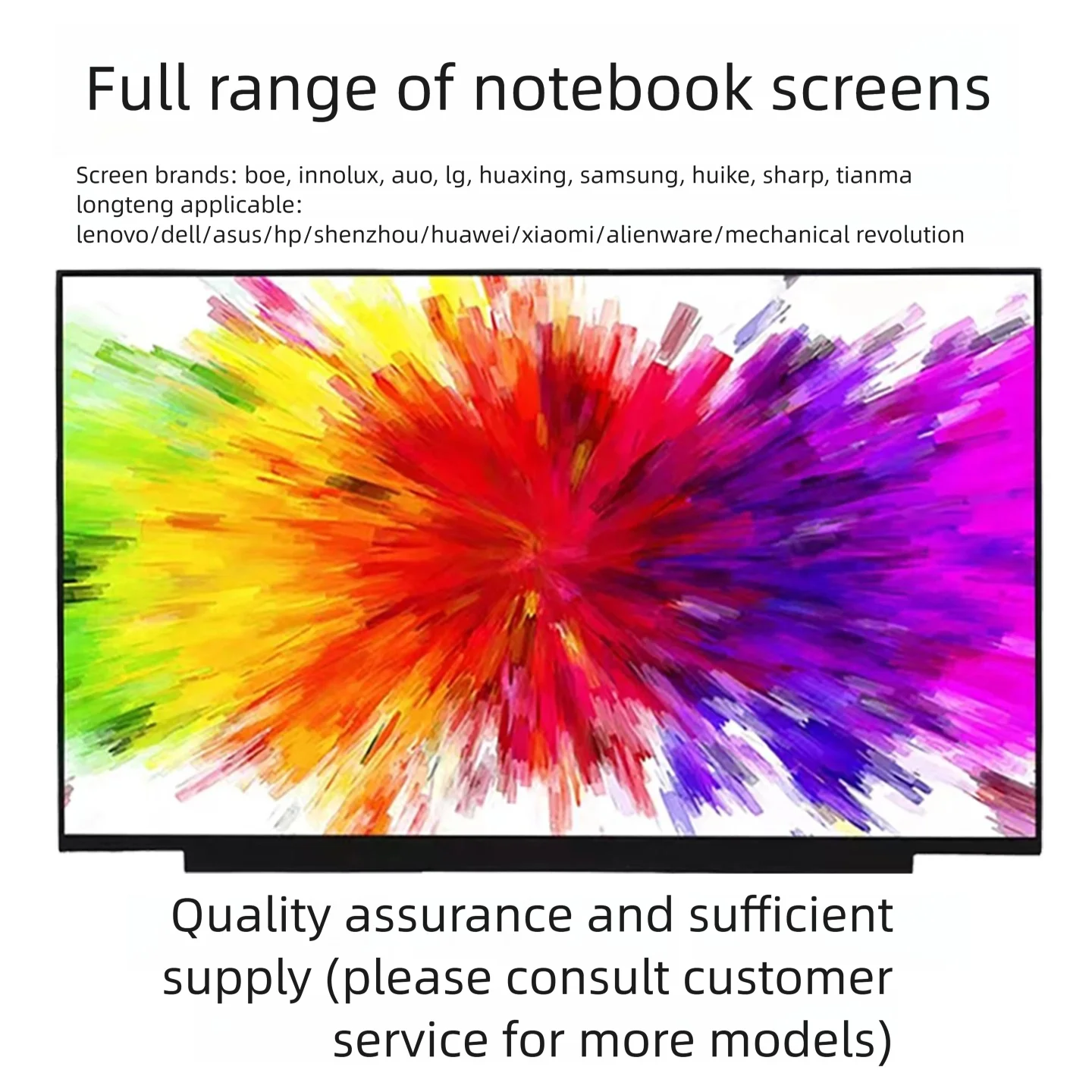 

IPS FHD LCD Screen Replacement LED Display Panel Matrix For Laptop