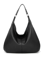 Bolso de mano Vintage para mujer, novedad de verano, bolso de moda, bolso de hombro de gran capacidad, bolso de cuero suave para las axilas, para ir al trabajo, todo