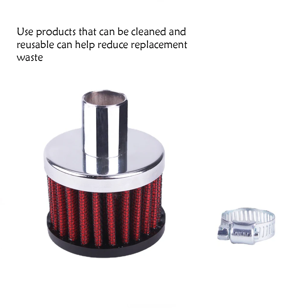 Car Air Filter Portable High Flows Crankcase Vent Cover Professional Mini Breather Filters Automobiles Filters for Motorcycle