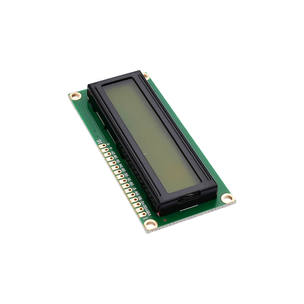 LCD1602 1602 LCD Monitor Screen Blacklight 16x2 Character LCD Display Module 3.3V HD44780 1602A for Raspberry Pi Yellow/Blue