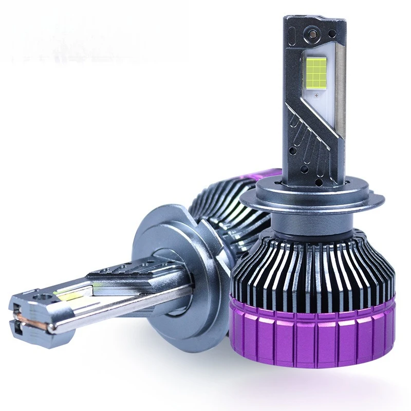 

360W High Power Quad Copper Tube LED Car Headlight H4 H7 H11 H3 High/Low Beam Ultra Bright Automotive LED Lamp