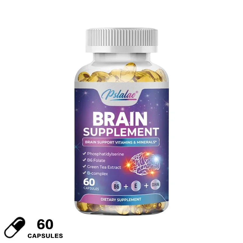 Brain Supplement - Contains B Vitamins To Support Brain Health, Improve Cognitive Function, and Enhance Memory and Concentration