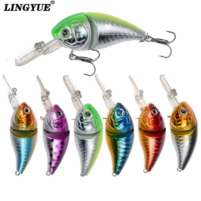 

Воблер 6PSSwinging Bionic Lure Minnow 8.5см 14.8г Little Fat Guy – рыболовная приманка для любителей рыбалки