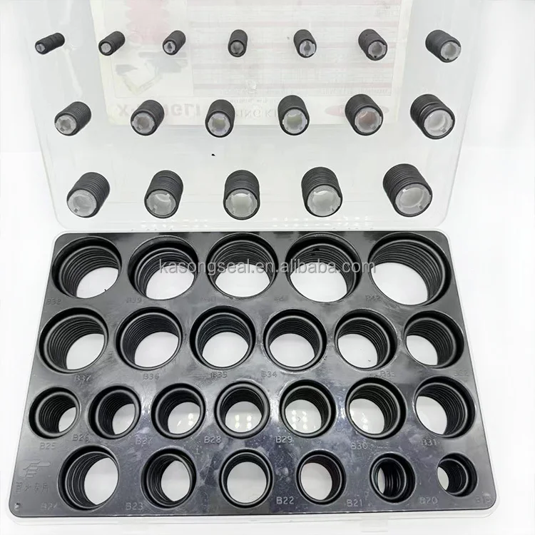 DINGLI O-Ring Box for Excavator Oring Seals Nitrile NBR 90 Shore O Ring Kit Set