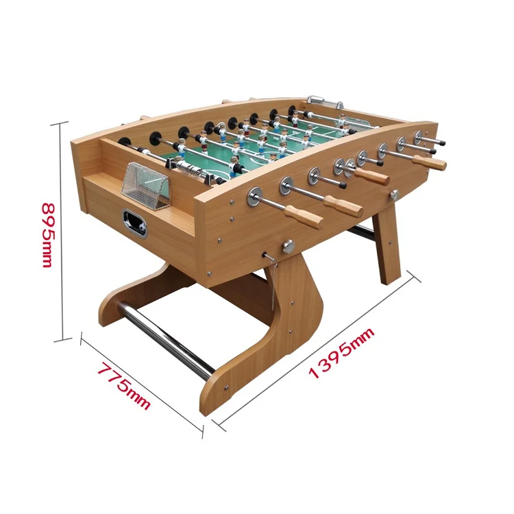 4 Feet Kids 8 Rods HDF Indoor Games Soccer Table,Football Table, Profesional Foosball Table