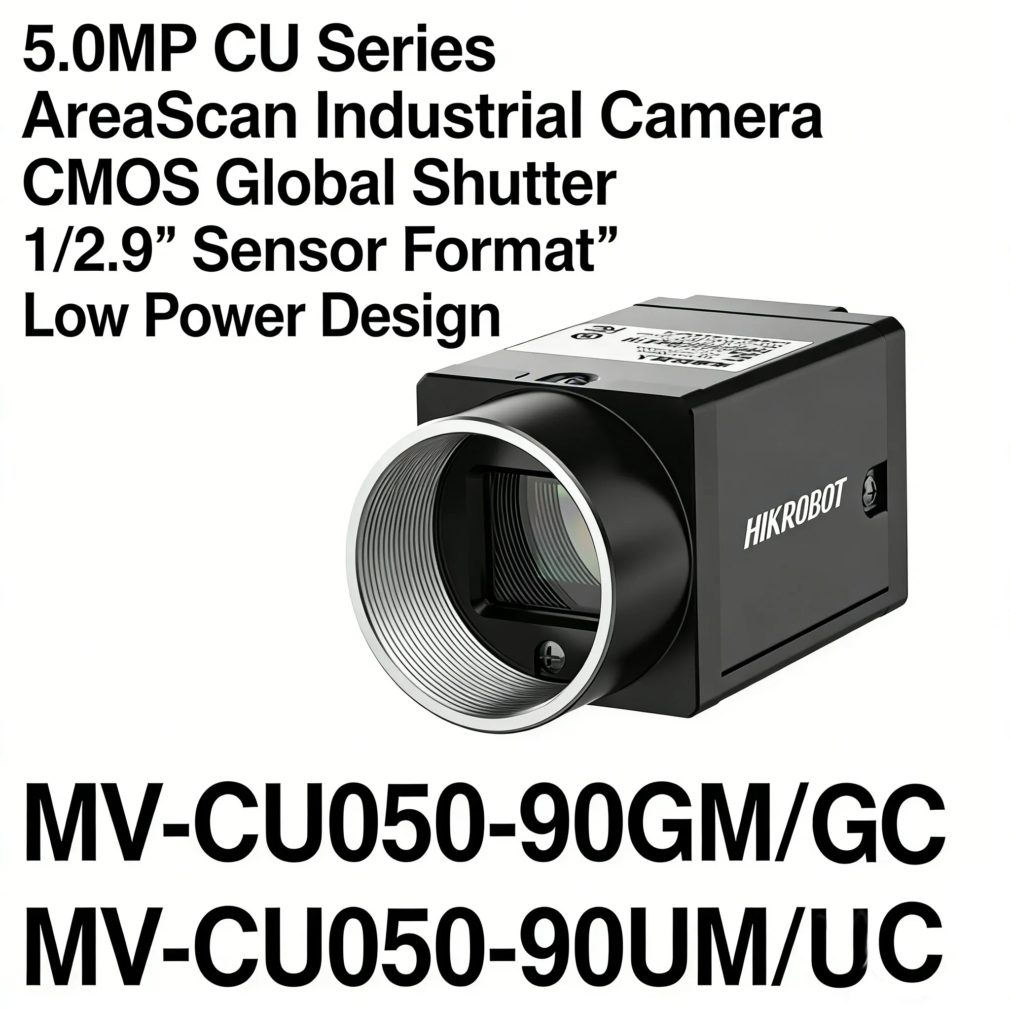 New Hikrobot MV-CU050-90GM/GC,MV-CU050-90UM/UC,5MP 1/2