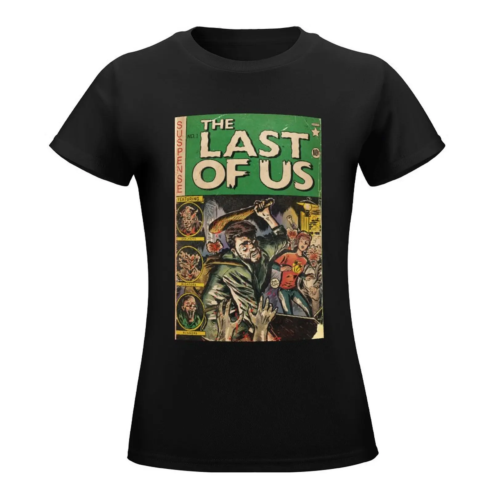 The Last of Us Comic Cover fan art T-Shirt summer tops quick-drying T-shirt Women