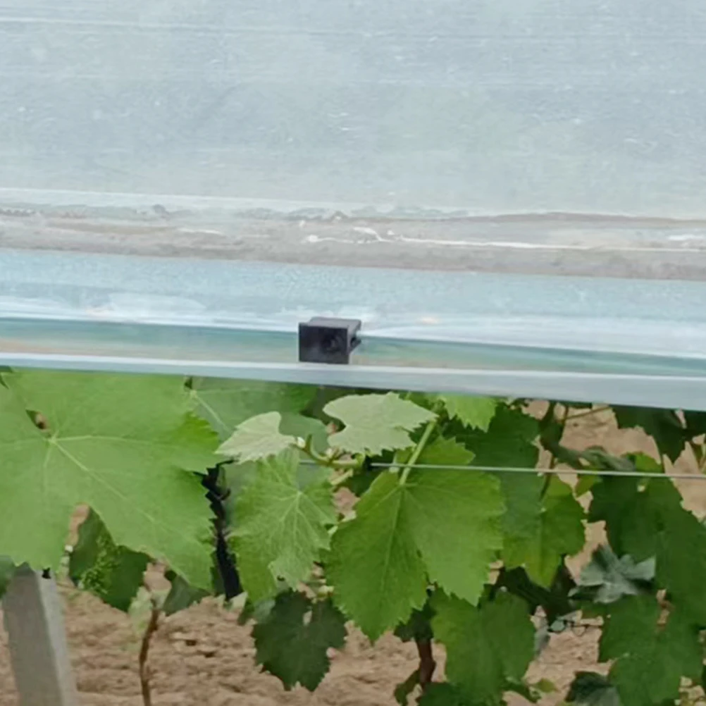 

100 Pcs Clips Shelter for Plants Gardening Plastic Grape Avoid Greenhouse Clamp Black Net Cover