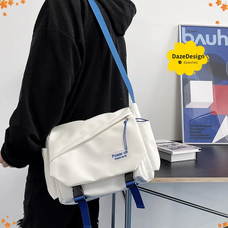 ملابس العمل العصرية للرجال والنساء، حقيبة ساعي البريد الوظيفية، حقيبة كاجوال للشباب، حقيبة كتف مخصصة للرياضات الخارجية #3