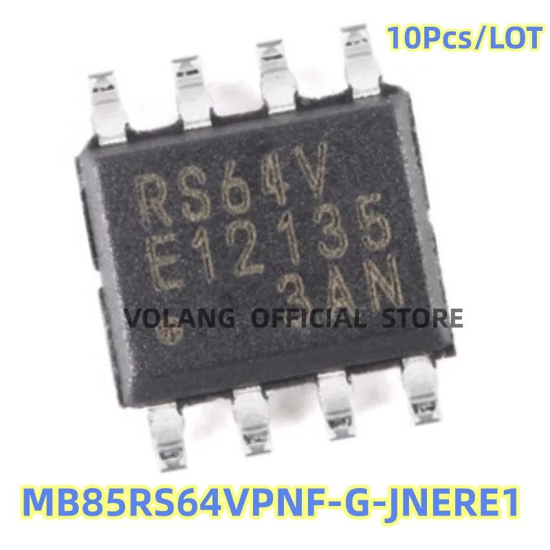 

10 шт. MB85RS64VPNF-G-JNERE1 SOP-8 64 Кбит SPI FRAM CHIP 8-OP RS64V НОВЫЙ