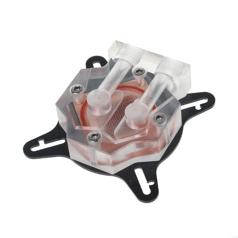 G8DB Computer PC CPU Universal Water Cooling Block Waterblock Liquid Cooler 40MM Base for AMD for Intel 1156 2011