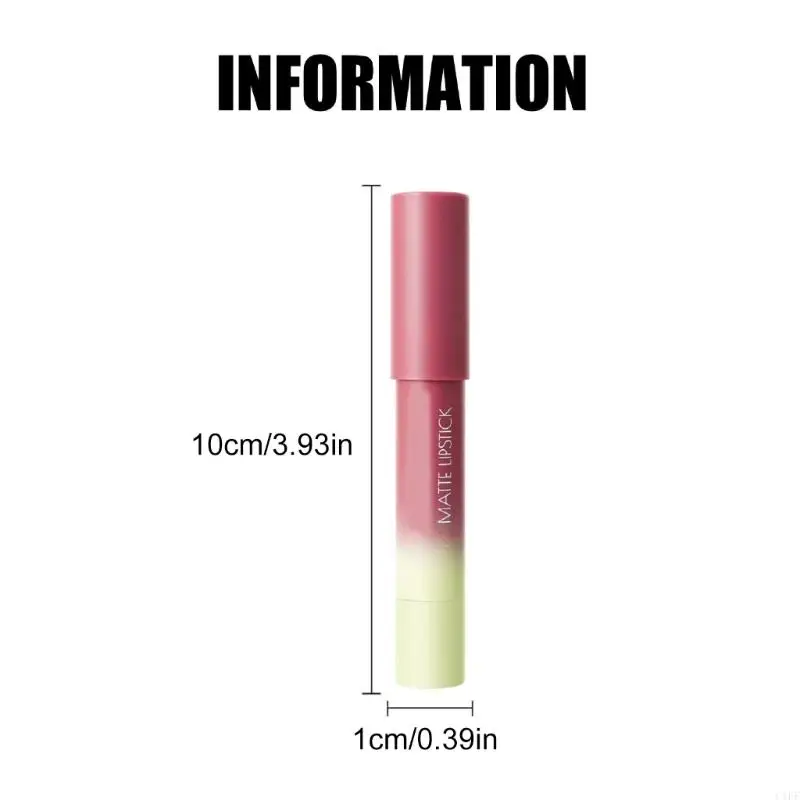 C1FF Set 4 rossetti opachi cremosi, matita per labbra che non sbava, impermeabile, opzioni multi colore