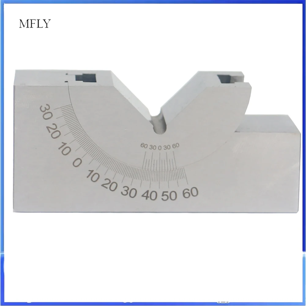 

Регулируемый угол V-образного блока Настройка фрезерного станка от 0 до 60 градусов Угловой блок Угловой блок Инструменты Изготовление прецизионного калибра Микро