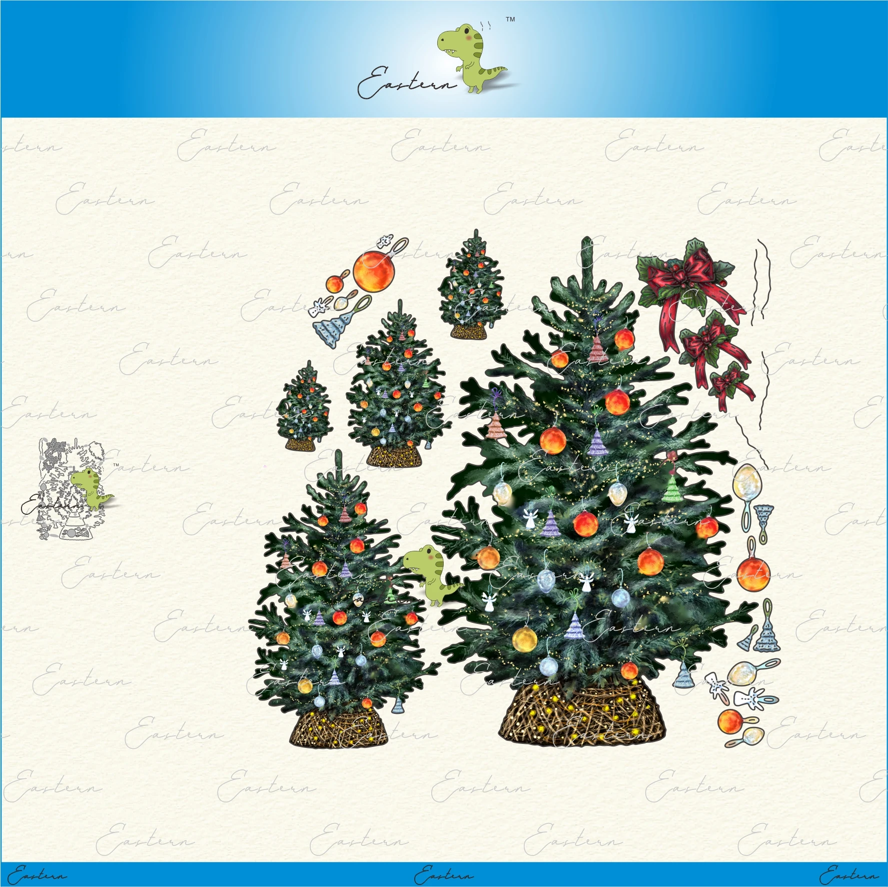 

Oh Christmas Tree Die Set metal cutting dies 2023 new diy molds Scrapbooking Paper Making die cuts crafts Printed Sheet