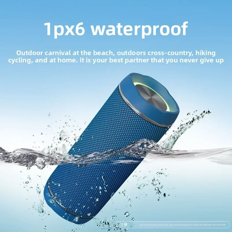 Durable  M8 Bluetooth Speaker Overweight Subwoofer High Volume Home Car Wireless Portable Outdoor with Motorcycle Audio Stand