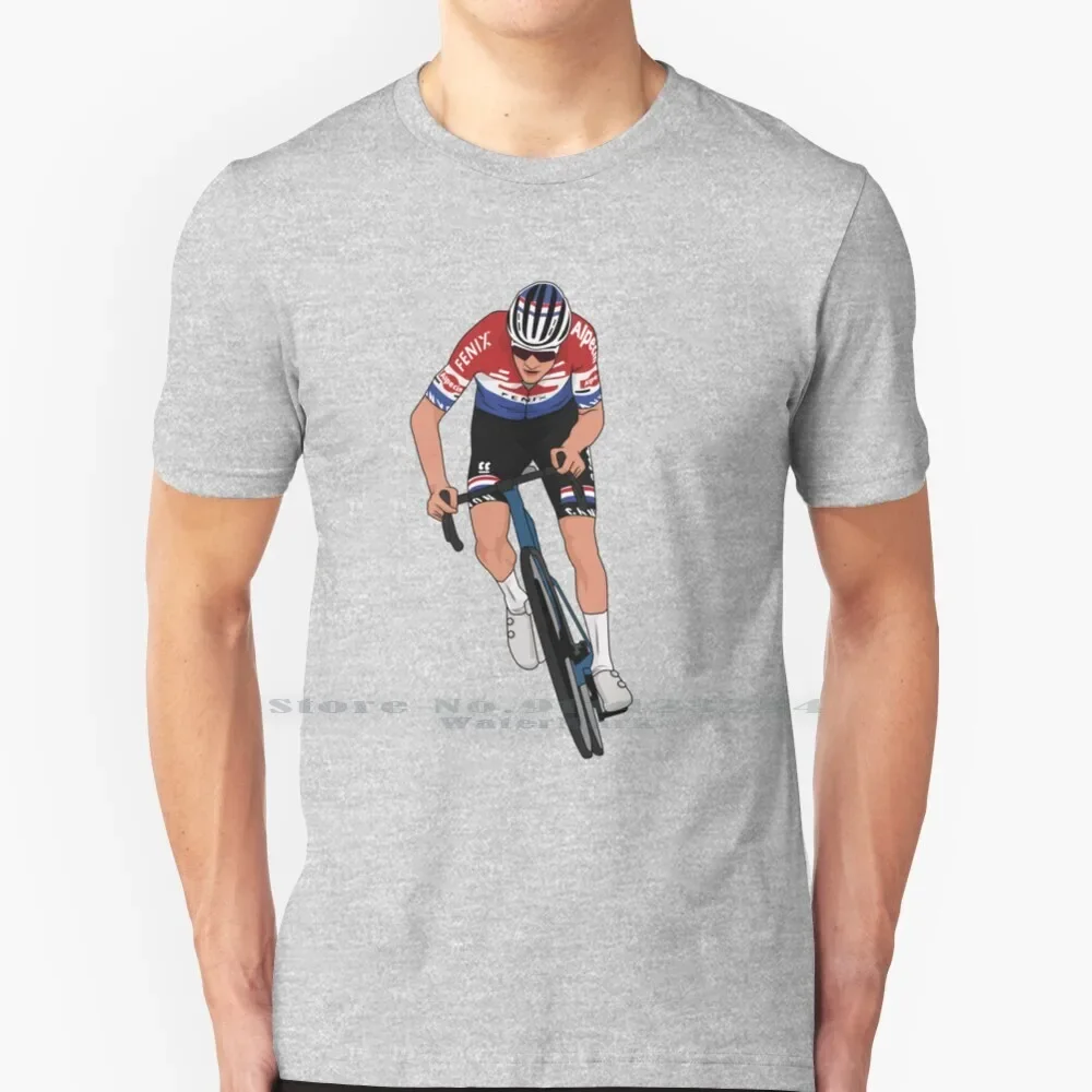 Mathieu Van Der Poel-Mvdp T Shirt 100% Pure Cotton Mathieu Van Der Poel Mvdp Alpecin Fenix Cycling Strade Bianche Creative