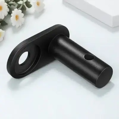 

Соединитель для велосипедного прицепа, черный сверхпрочный стальной разъем для сцепного устройства, прочный велосипедный адаптер, крепление для детского прицепа