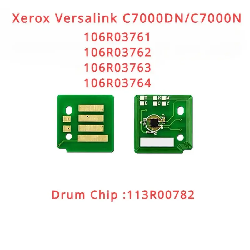 

Toner Drum Chip for Xerox Versalink C7000/C7000DN/C7000N (3761-3764,113R00782)