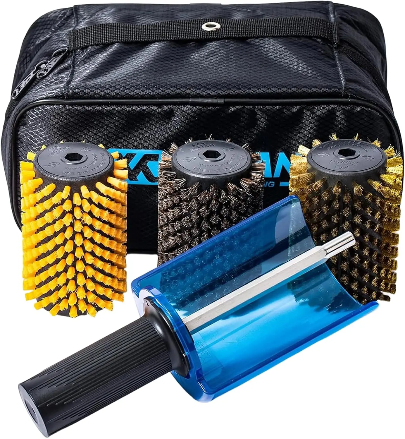 Ski Roto Brush Kit Roto Brush Handle Axle with All 3 Brushes