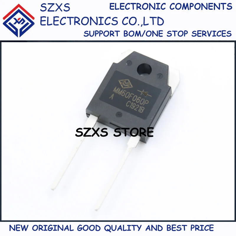 

New Original 10Pcs MM60F060P TO-3P 60A 600V Powerful Fast Recovery Diode In Stock Electronic Components Good Quality