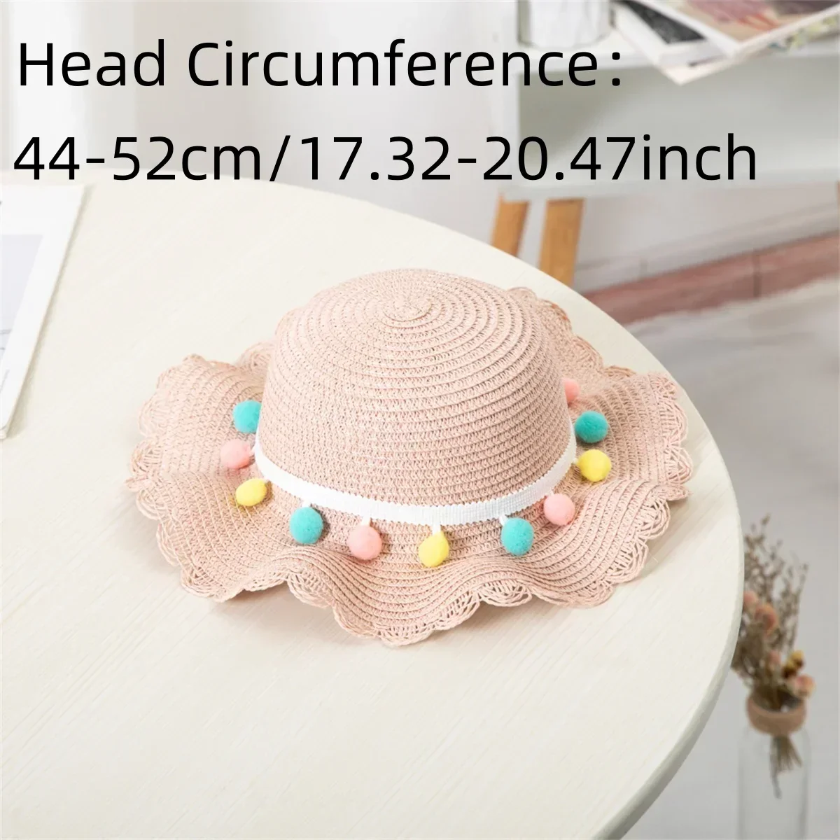 Kids Girls Summer Fashion Children Sunscreen Sun Hat Straw Hat Bag For Girls Cool Hat Girl Cute Breathable BabyAccessories