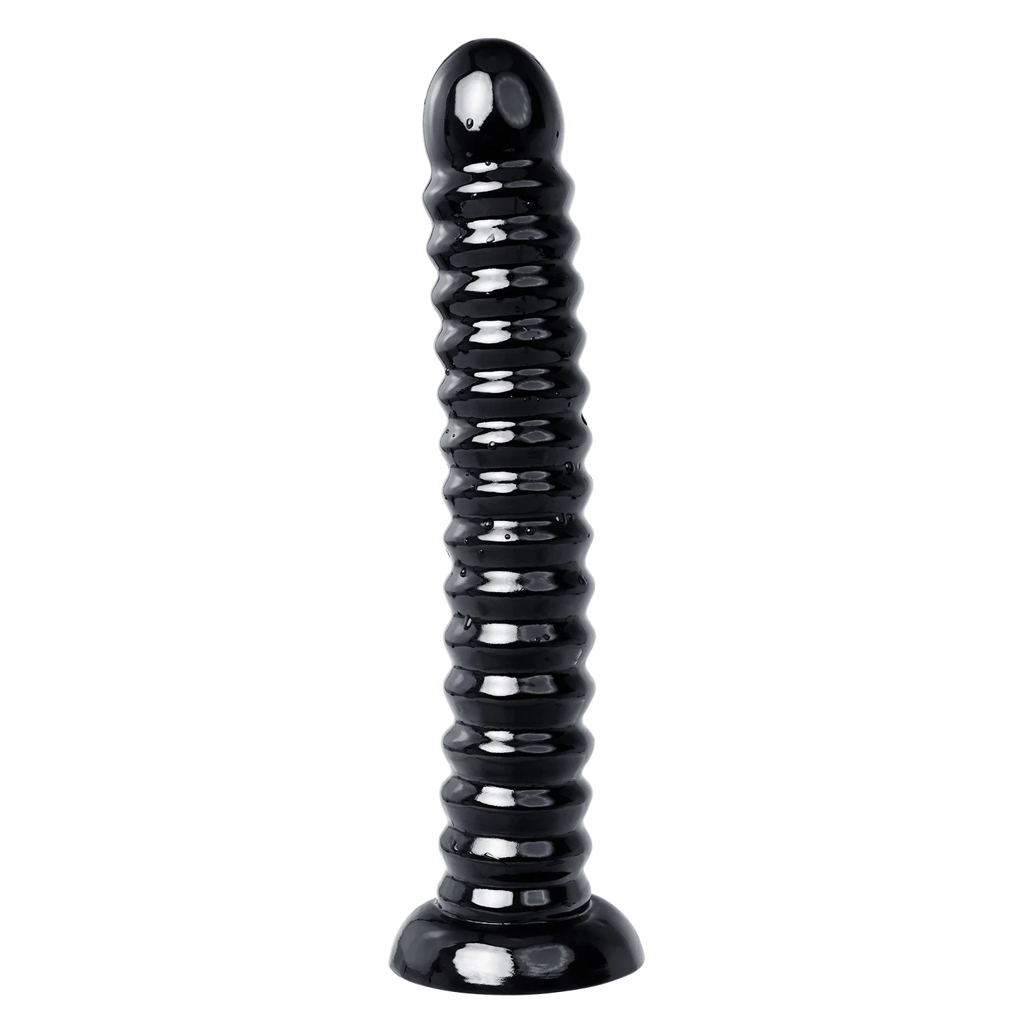 Huge Black Bead Anal Plug Dildos Giant Butt Plug Vagina Massage Ass Dilator G-Spot Stimulator Soft Penis Sex Toys for Women Men - view 6