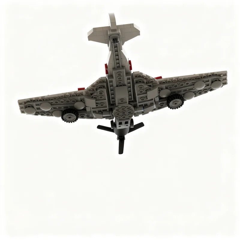 270pcs MOC Indiana Jones The Great Circle Shanghai Plane Chase Model Building Blocks Construction Christmas Gift Toy Education