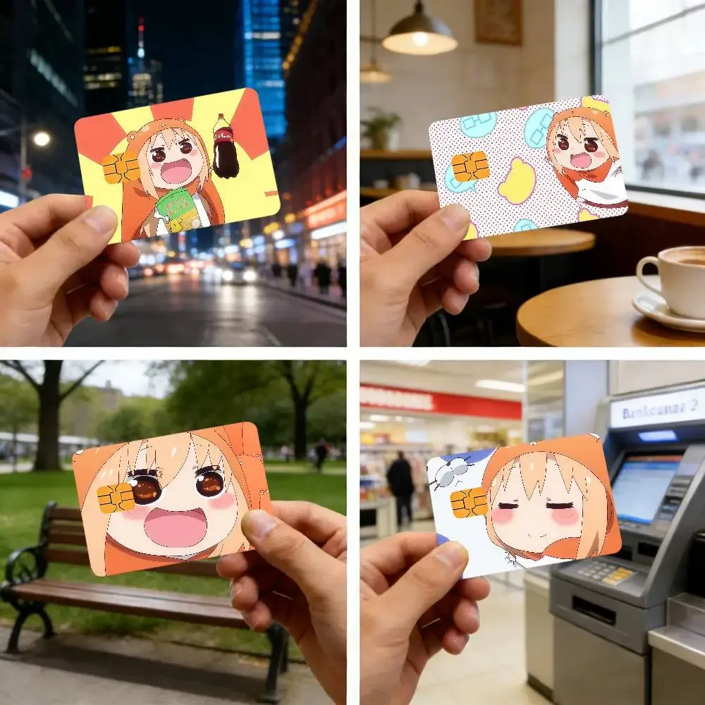 H-himouto-o U-umaru-chan Cute Bank Card Sticker Film Skin Cover For Debit Credit Bank Cardultra-Thin And Fade-Resistant