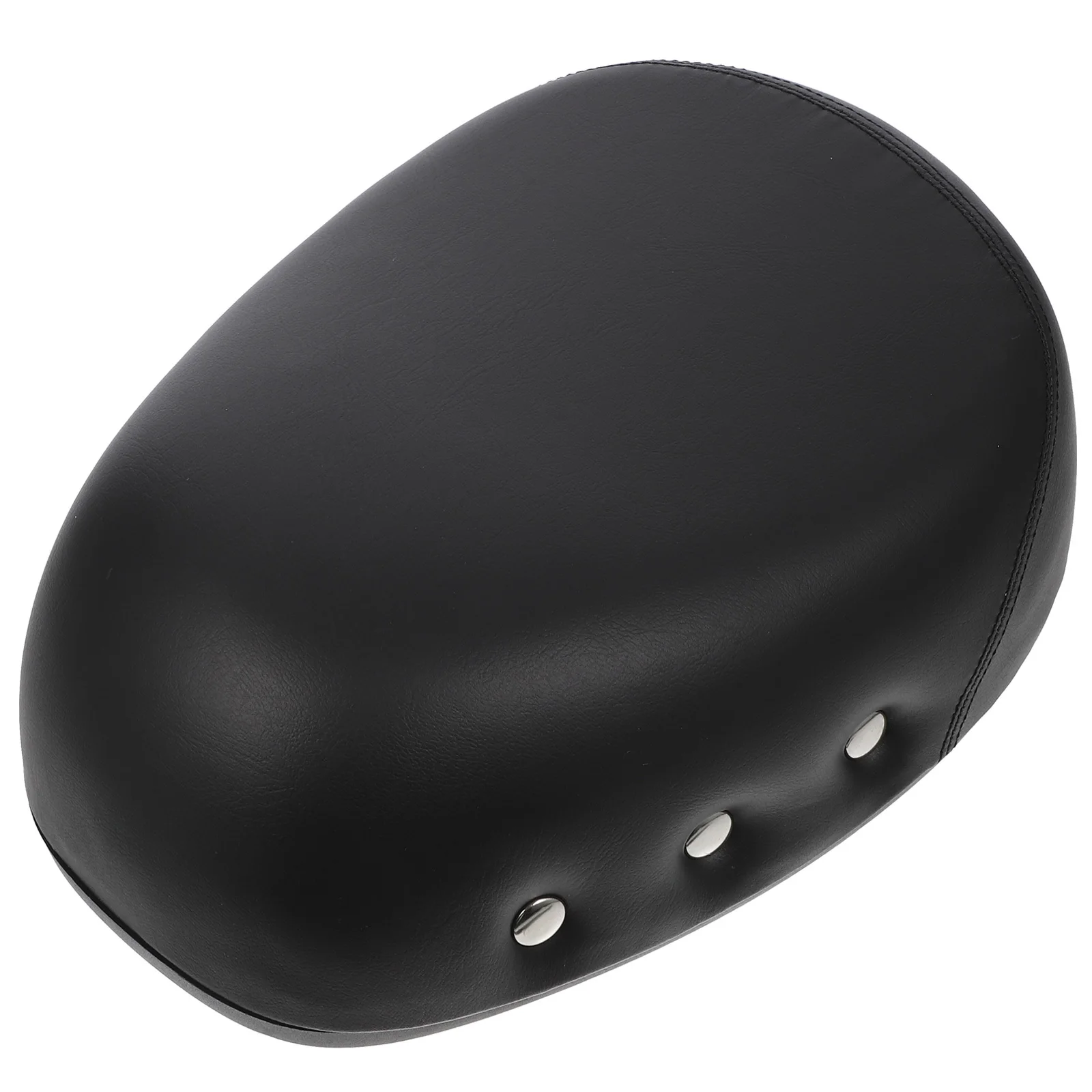 

Noseless Bike Saddle High Elastic Springs Absorbant Cushion Rivet Decor Black for Most Bikes and Electric Cars