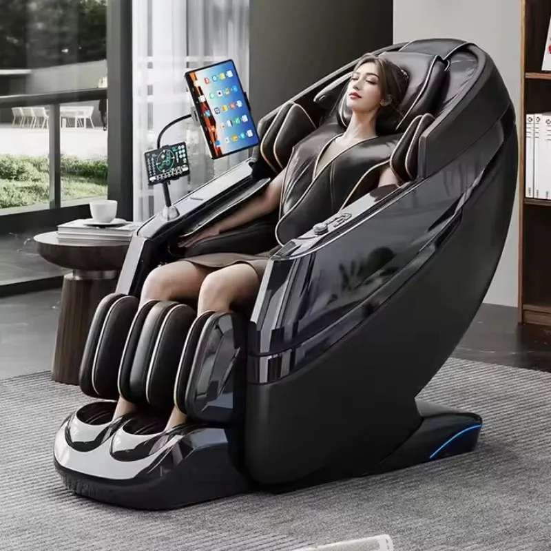 3L Luxury Smart Massage Chair with Health Detection, SL Track & 3D Manipulator, All-Round Airbag & Foot Scraping Massage