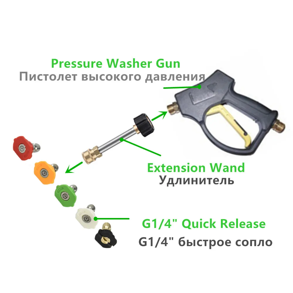 Pressure Washer Gun Extension Wand G1/4