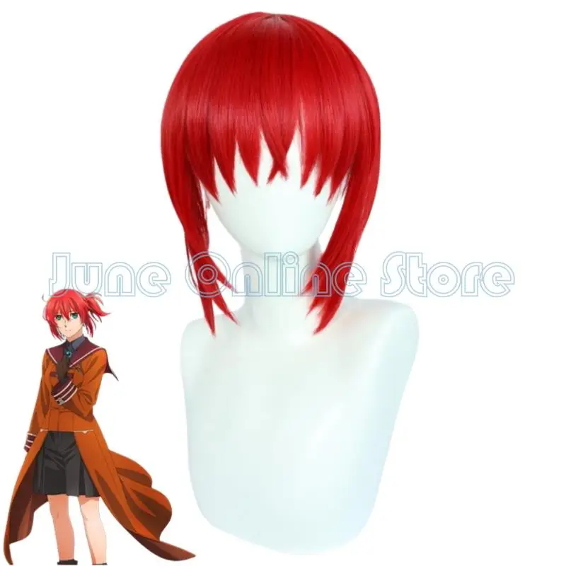 Anime The Ancient Magus\' Bride Hatori Chise Robin Cosplay Costume Wig Red School Uniform Halloween Stage Performance Suit