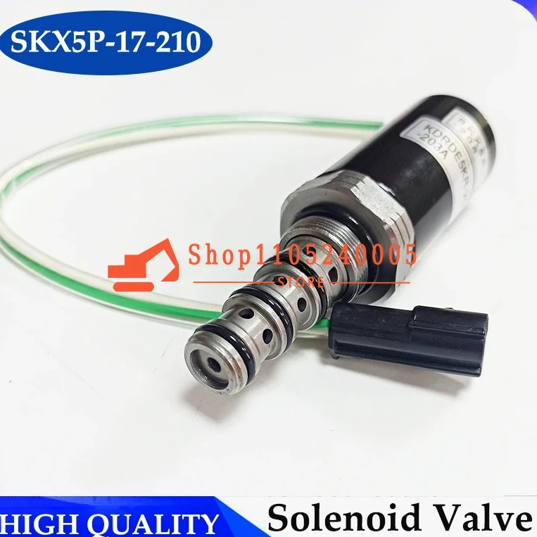KDRDE5KR-20 40C13-203A Solenoid Valve SKX5P-17-210 for Excavator SH200 SH120 SH280 A1 A2 A3 SH200-1 SH200-2 SH200-3 Solenoid