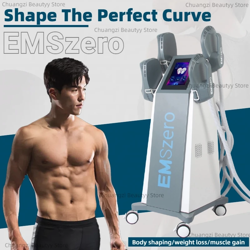 

Professional EMSSLIM Muscle Stimulation NEO 6500W RF Machine EMSzero Body Sculpting Equipment Fat Burning Slimming