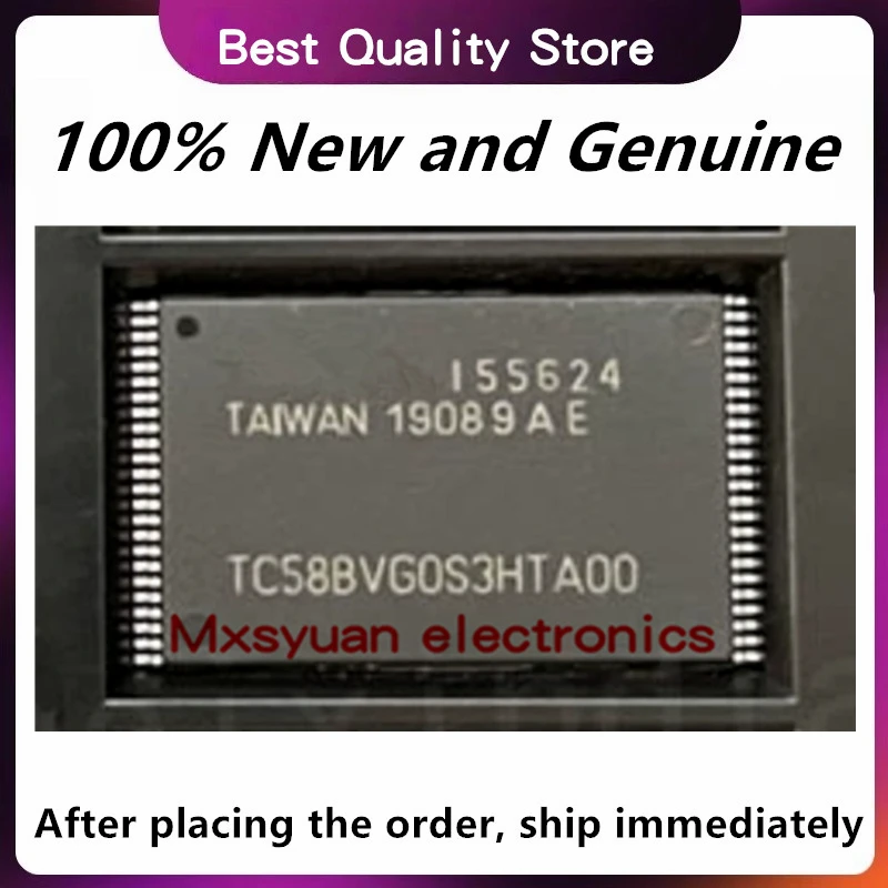 

5PCS~50PCS/LOT TC58BVG0S3HTA00 TC58BVG0S3HTAOO TSOP48 New original