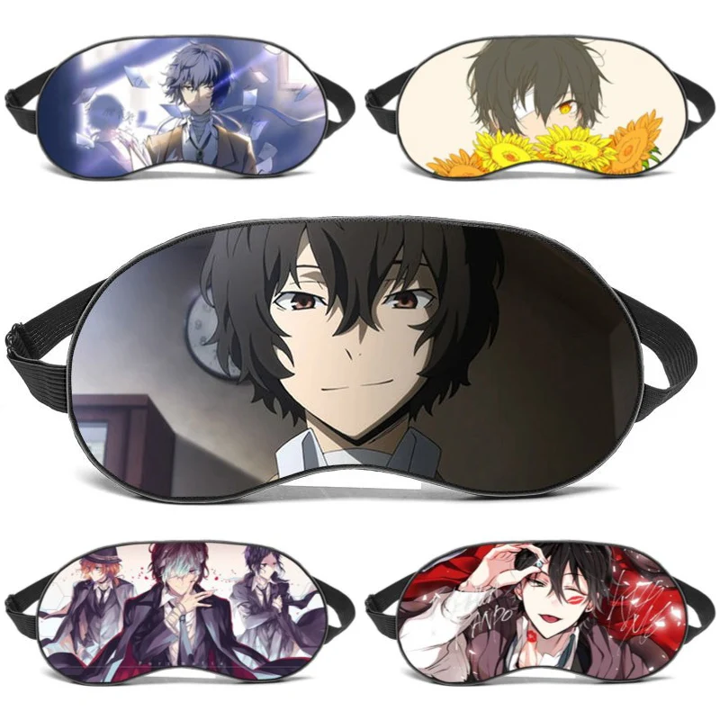 Bungo Bungou Stray Dogs, Anime Shade Eye Patch, Ultra-Soft Sleeping Blindfold, Breathable Eyes Mask Cover, Cosplay Props