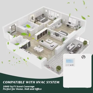 موزع الروائح الذكي للفنادق ، معطر الجو ، ناشر غطاء الروائح ، موزع الرائحة الكهربائية ، بلوتوث ، 300 متر مكعب أفضل 6 عطور محيطة للمبيعات - رقم 4