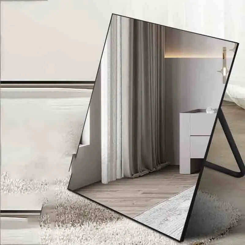 

Design Minimalist Mirrors House Living Room Modern Rectangle Decorative Mirrors Small Bedroom Espejos Para Maquillaje Decoration