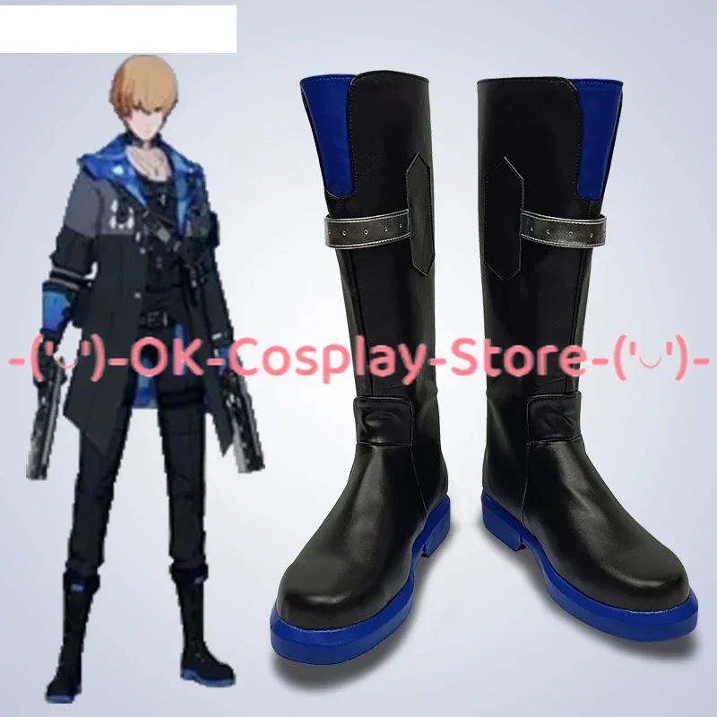 Lee Palefire Cosplay Shoes Game GRAY RAVEN PUNISHING Cosplay Props Halloween Carnival Boots PU Leather ShoesCustom Made